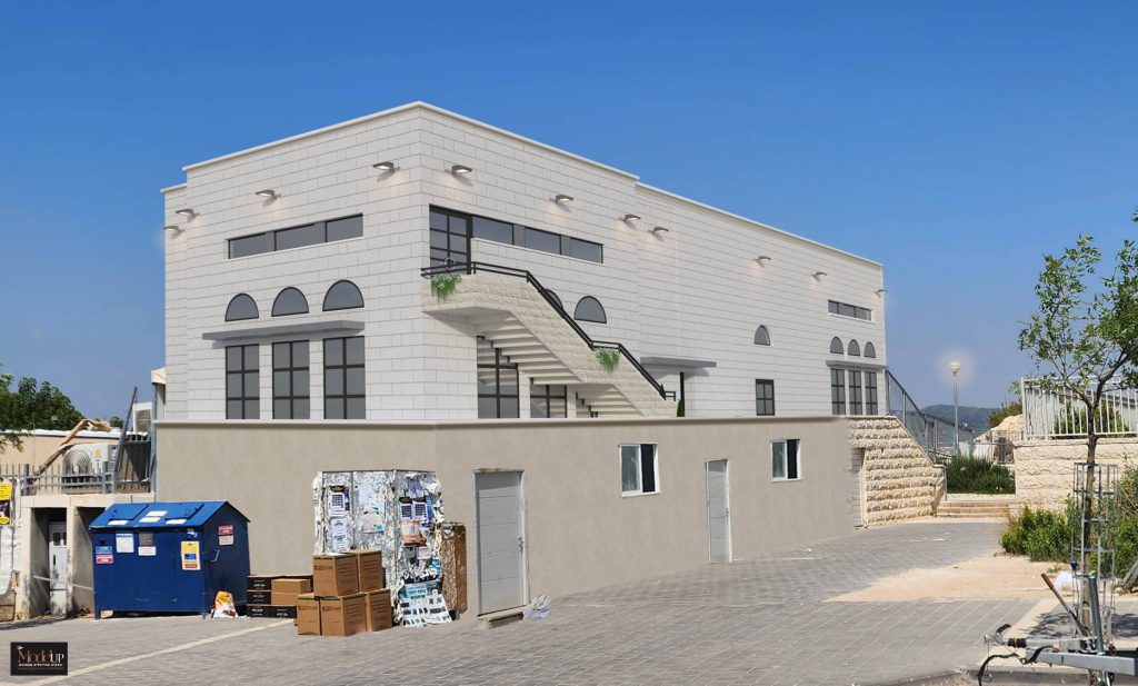 הדמיות בית כנסת רמת ג' בית שמש